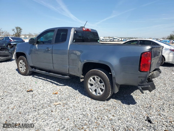 2022 Chevrolet Colorado 2WD LT with VIN 1GCHSCEN1N1106025, listed as a Copart auction lot 45968525 with 81,134 mi miles and Salvage Title. Bid and sale history available at carsss.com. Image 2.