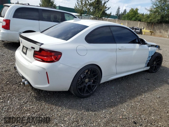 2021 BMW M2 Competition z VIN WBS2U7C05M7J41136, wystawiony jako Copart lot #67510024 z przebiegiem 14 394 mil mil oraz Szkoda całkowita • Salvage title. Historia ofert i sprzedaży dostępna na DreamBid. Obrazek 3.