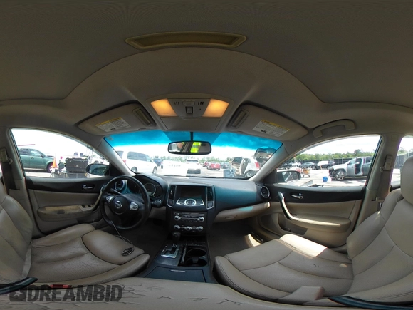 2014 Nissan Maxima S with VIN 1N4AA5AP9EC430843, listed as a IAAI auction lot 42104446 with 159,256 mi miles and . Bid and sale history available at DreamBid. Image 18.