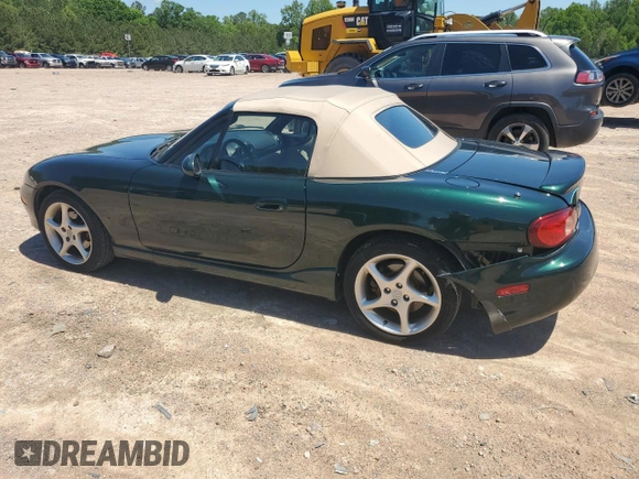 2003 Mazda MX-5 Miata Cloth with VIN JM1NB353630312509, listed as a Copart auction lot 54533135 with 71,269 mi miles and Clean Title. Bid and sale history available at DreamBid. Image 2.