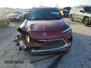 2024 Buick Encore GX Avenir with VIN KL4AMGSL6RB073085, listed as a Copart auction lot 86503654 with 4,528 mi miles and Salvage title. Bid and sale history available at DreamBid. Image 5.