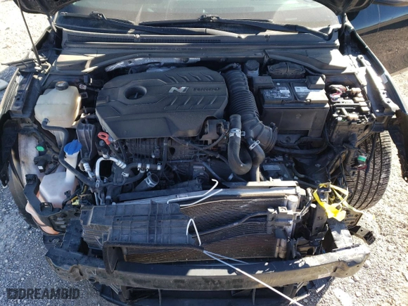 2021 Hyundai Veloster N with VIN KMHT36AH9MU010337, listed as a Copart auction lot 87407014 with 47,193 mi miles and Salvage Title. Bid and sale history available at carsss.com. Image 11.