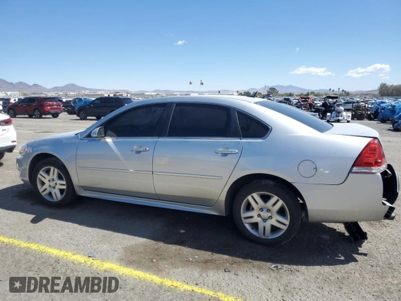 2014 Chevrolet Impala LT with VIN 2G1WB5E3XE1184419, listed as a Copart auction lot 51473045 with 98,299 mi miles and Salvage Title. Bid and sale history available at DreamBid. Image 2.