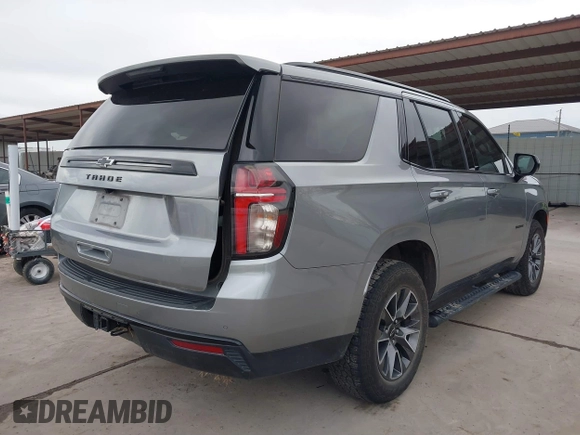 2023 Chevrolet Tahoe Z71 with VIN 1GNSKPKD0PR218416, listed as a IAAI auction lot 41361315 with 63,767 mi miles and . Bid and sale history available at DreamBid. Image 4.