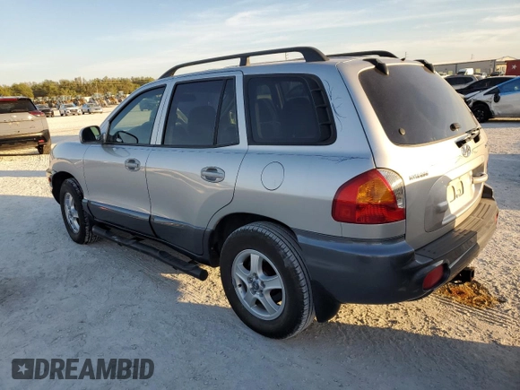 2003 Hyundai Santa Fe with VIN KM8SB12B83U366238, listed as a Copart auction lot 83824904 with 0 mi miles and Salvage Title. Bid and sale history available at carsss.com. Image 2.