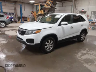 2011 Kia Sorento LX with VIN 5XYKTCA14BG007524, listed as a IAAI auction lot 41251094 with 150,053 mi miles. Bid and sale history available at carsss.com. Image 20.
