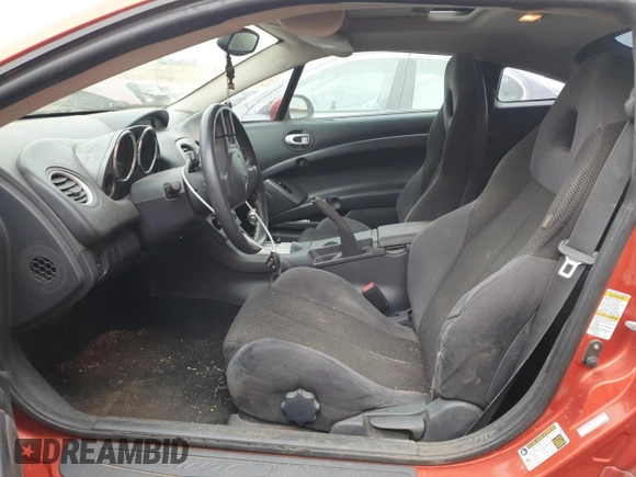 2007 Mitsubishi Eclipse GS with VIN 4A3AK24F77E037680, listed as a Copart auction lot 87070254 with 207,510 mi miles and Non Repairable. Bid and sale history available at DreamBid. Image 7.