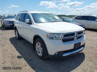 2011 Dodge Durango Express with VIN 1D4RE2GGXBC733958, listed as a IAAI auction lot 39913864 with 159,846 mi miles. Bid and sale history available at carsss.com. Image 1.