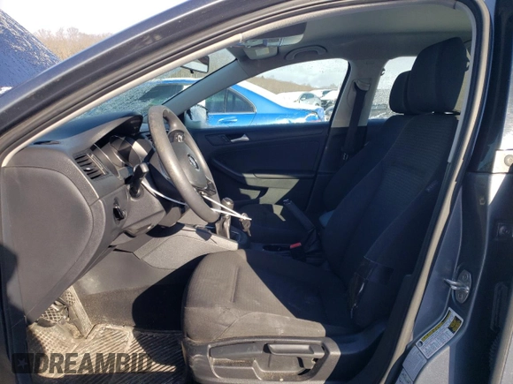 2015 Volkswagen Jetta S with VIN 3VW1K7AJ6FM285420, listed as a Copart auction lot 43416985 with 70,202 mi miles and Clean title. Bid and sale history available at DreamBid. Image 7.