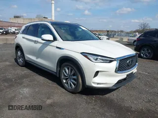 2019 Infiniti QX50 Luxe with VIN 3PCAJ5M37KF145057, listed as a IAAI auction lot 42015854 with 118,624 mi miles and . Bid and sale history available at DreamBid. Image 1.