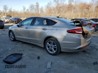 2018 Ford Fusion Hybrid SE with VIN 3FA6P0LU1JR116593, listed as a Copart auction lot 42966023 with 76,244 mi miles. Bid and sale history available at carsss.com. Image 2.