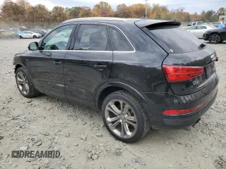 2017 Audi Q3 Prestige with VIN WA1GCCFS0HR016488, listed as a Copart auction lot 78816884 with 122,223 mi miles and Salvage Title. Bid and sale history available at carsss.com. Image 2.