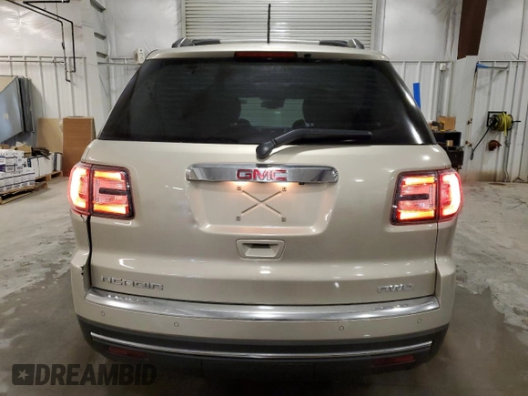 2015 GMC Acadia SLT with VIN 1GKKVRKD8FJ338168, listed as a Copart auction lot 48904095 with 132,089 mi miles and Salvage Title. Bid and sale history available at carsss.com. Image 6.