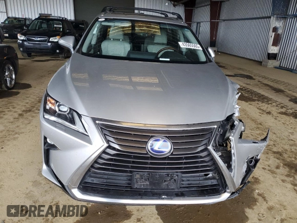 2018 Lexus RX with VIN JTJDGKCA5J2001645, listed as a Copart auction lot 43565565 with 72,617 mi miles and Salvage Title. Bid and sale history available at carsss.com. Image 5.