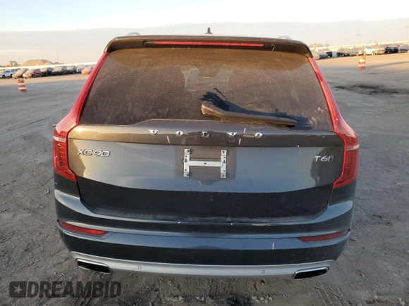 2021 Volvo XC90 Momentum with VIN YV4A221K1M1671698, listed as a Copart auction lot 88785265 with 43,751 mi miles and Salvage Title. Bid and sale history available at carsss.com. Image 6.