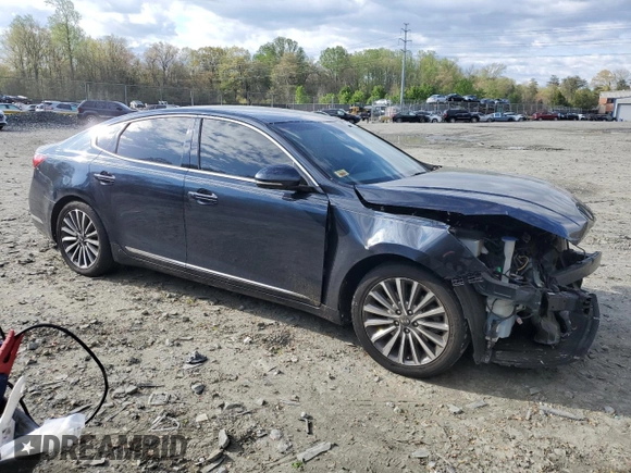 2017 Kia Cadenza Premium z VIN KNALC4J15H5081186, wystawiony jako Copart lot #53206995 z przebiegiem 86 953 mil mil oraz Szkody całkowita. Historia ofert i sprzedaży dostępna na DreamBid. Obrazek 4.