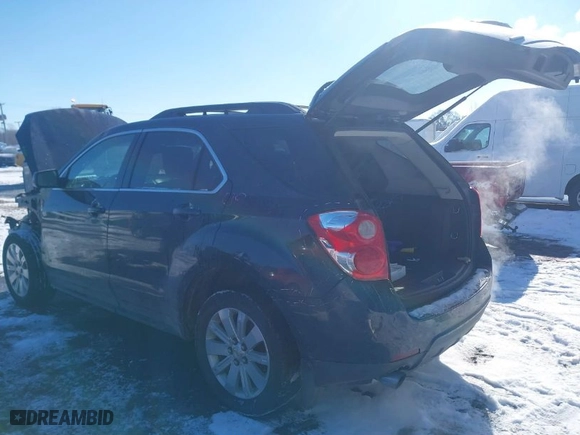 2011 Chevrolet Equinox LT w/1LT with VIN 2CNFLDE52B6242467, listed as a IAAI auction lot 41409711 with 171,006 mi miles. Bid and sale history available at carsss.com. Image 3.