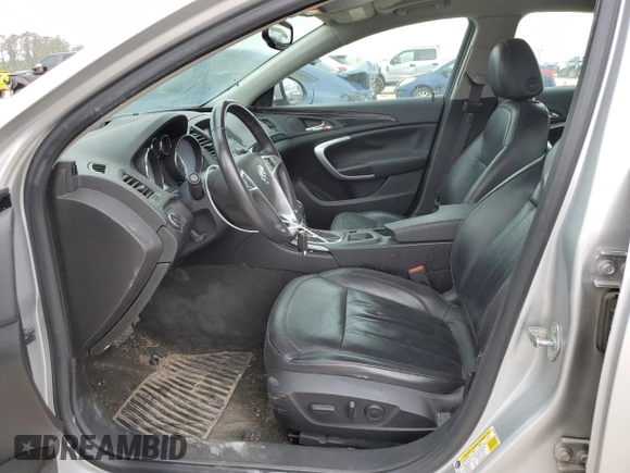 2011 Buick Regal CXL RL1 with VIN 2G4GN5EC7B9177438, listed as a Copart auction lot 51625705 with 113,695 mi miles and Salvage title. Bid and sale history available at DreamBid. Image 7.