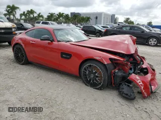 2017 Mercedes-Benz AMG GT AMG GT z VIN WDDYJ7HA9HA012133, wystawiony jako Copart lot #59883265 z przebiegiem Nie podano mil oraz Szkoda całkowita • Salvage title. Historia ofert i sprzedaży dostępna na DreamBid. Obrazek 4.