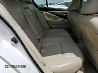 2015 Infiniti Q50 Premium with VIN JN1BV7AR1FM412660, listed as a Copart auction lot 61007025 with 111,021 mi miles and Salvage title. Bid and sale history available at DreamBid. Image 10.