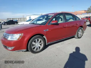 2009 Ford Taurus SEL with VIN 1FAHP24W89G105582, listed as a Copart auction lot 46047985 with 52,087 mi miles and Salvage Title. Bid and sale history available at carsss.com. Image 1.