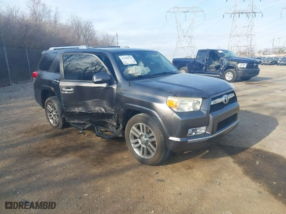 2011 Toyota 4Runner Trail with VIN JTEBU5JR6B5040687, listed as a IAAI auction lot 41768134 with 143,791 mi miles. Bid and sale history available at carsss.com. Image 1.