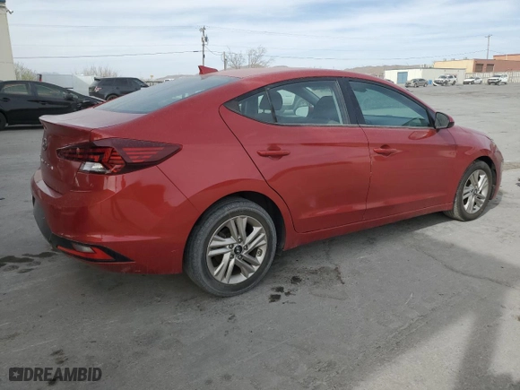 2020 Hyundai Elantra SEL with VIN 5NPD84LF8LH512422, listed as a Copart auction lot 51120345 with 95,787 mi miles and Salvage Title. Bid and sale history available at carsss.com. Image 3.