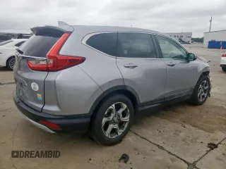 2017 Honda CR-V EX-L with VIN 5J6RW1H87HL002502, listed as a Copart auction lot 54312425 with 98,098 mi miles and Salvage Title. Bid and sale history available at DreamBid. Image 3.