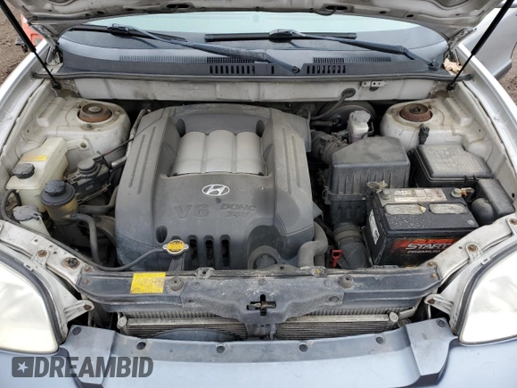 2003 Hyundai Santa Fe GLS with VIN KM8SC13D33U450903, listed as a Copart auction lot 48351575 with 150,319 mi miles and Salvage Title. Bid and sale history available at carsss.com. Image 12.