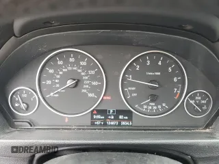 2013 BMW 3 Series 328i xDrive with VIN WBA3B5C53DF595177, listed as a Copart auction lot 57024375 with 124,873 mi miles and Salvage title. Bid and sale history available at DreamBid. Image 9.