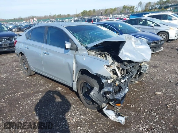 2017 Nissan Sentra S with VIN 3N1AB7AP6HY240645, listed as a IAAI auction lot 41863311 with 99,141 mi miles. Bid and sale history available at carsss.com. Image 1.