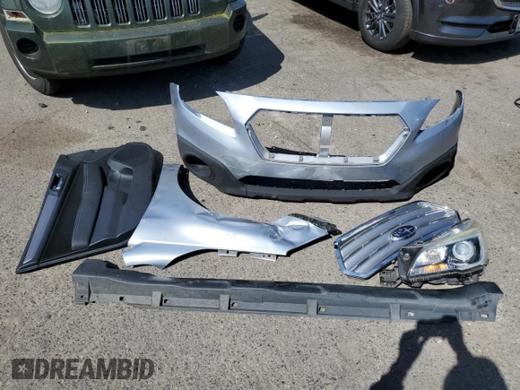 2015 Subaru Outback Premium with VIN 4S4BSAEC2F3349644, listed as a Copart auction lot 53554925 with 100,467 mi miles and Salvage title. Bid and sale history available at DreamBid. Image 12.