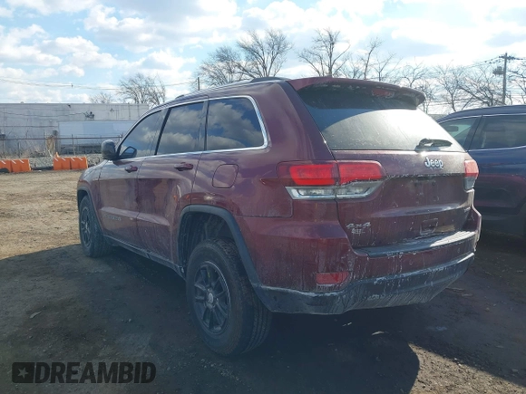 2020 Jeep Grand Cherokee Altitude with VIN 1C4RJFAGXLC148324, listed as a IAAI auction lot 41454983 with 48,703 mi miles. Bid and sale history available at carsss.com. Image 3.