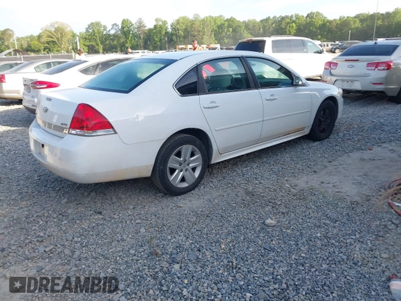 2010 Chevrolet Impala LS with VIN 2G1WA5EK8A1265021, listed as a IAAI auction lot 42090626 with 202,157 mi miles and . Bid and sale history available at DreamBid. Image 4.