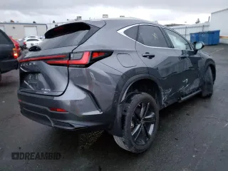 2023 Lexus NX 450h+ Luxury with VIN JTJHKCFZ0P2013668, listed as a Copart auction lot 37944734 with Not provided miles and . Bid and sale history available at DreamBid. Image 3.
