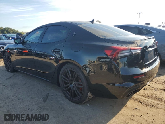 2021 Maserati Ghibli S with VIN ZAM57YSA6M1368667, listed as a Copart auction lot 73985054 with Not provided miles and Salvage title. Bid and sale history available at DreamBid. Image 2.