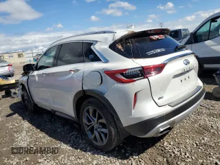 2022 Infiniti QX50 AUTOGRAPH with VIN 3PCAJ5DBXNF109603, listed as a Copart auction lot 53852894 with 43,803 mi miles and Salvage Title. Bid and sale history available at carsss.com. Image 2.