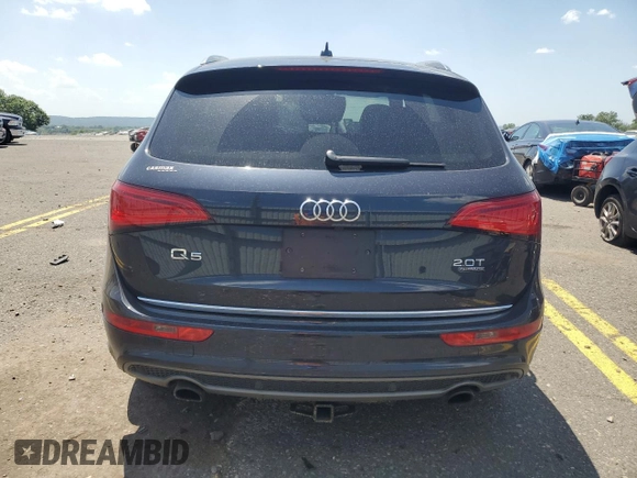 2017 Audi Q5 Premium Plus with VIN WA1M2AFP0HA089025, listed as a Copart auction lot 62468615 with 72,906 mi miles and Salvage title. Bid and sale history available at DreamBid. Image 6.