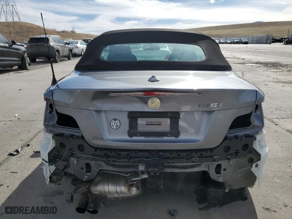 2011 BMW 1 Series 135i with VIN WBAUN7C59BVM24329, listed as a Copart auction lot 49263045 with 65,242 mi miles and Salvage Title. Bid and sale history available at carsss.com. Image 6.