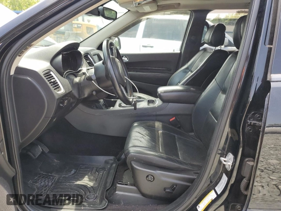 2017 Dodge Durango Citadel Anodized Platinum with VIN 1C4RDHEG5HC774691, listed as a Copart auction lot 57885025 with 176,240 mi miles and Salvage title. Bid and sale history available at DreamBid. Image 7.