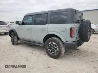 2024 Ford Bronco Outer Banks with VIN 1FMDE8BH3RLB22749, listed as a Copart auction lot 42867855 with 1,693 mi miles and Salvage Title. Bid and sale history available at DreamBid. Image 2.