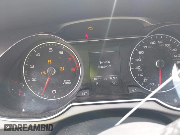 2013 Audi A4 Premium Plus с VIN WAUEFAFLXDN042130, выставлен на аукционе IAAI как лот 42391316 с пробегом 110 513 миль миль и . История ставок и продаж доступна на DreamBid. Изображение 7.