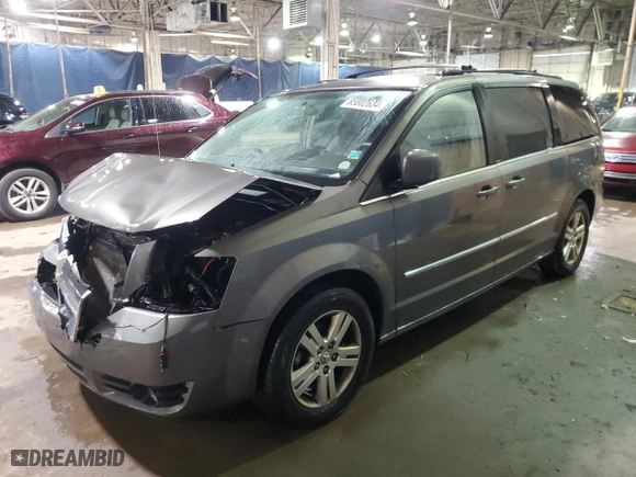 2010 Dodge Grand Caravan SXT with VIN 2D4RN5DX4AR403132, listed as a Copart auction lot 85802634 with 135,094 mi miles and Clean Title. Bid and sale history available at carsss.com. Image 1.