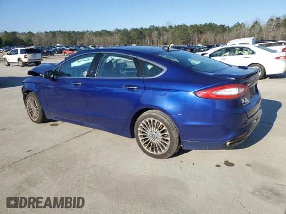 2013 Ford Fusion Titanium with VIN 3FA6P0K97DR189761, listed as a Copart auction lot 48876465 with 147,038 mi miles and Salvage Title. Bid and sale history available at carsss.com. Image 2.