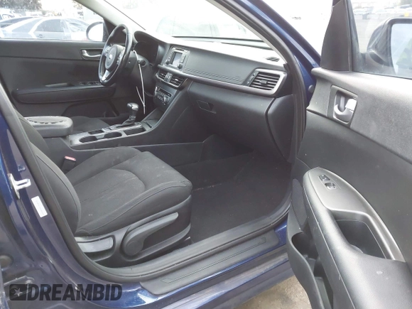 2016 Kia Optima LX Turbo with VIN 5XXGT4L19GG082224, listed as a IAAI auction lot 40990759 with 67,986 mi miles. Bid and sale history available at carsss.com. Image 5.