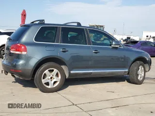 2005 Volkswagen Touareg 4.2L V8 z VIN WVGZM77L55D061960, wystawiony jako Copart lot #75717614 z przebiegiem 188 101 mil mil oraz Szkoda całkowita • Salvage title. Historia ofert i sprzedaży dostępna na DreamBid. Obrazek 3.