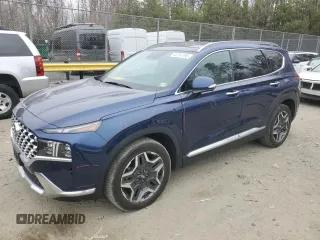 2023 Hyundai Santa Fe Limited with VIN 5NMS44AL9PH489988, listed as a Copart auction lot 48791795 with 78,843 mi miles and Salvage Title. Bid and sale history available at carsss.com. Image 1.