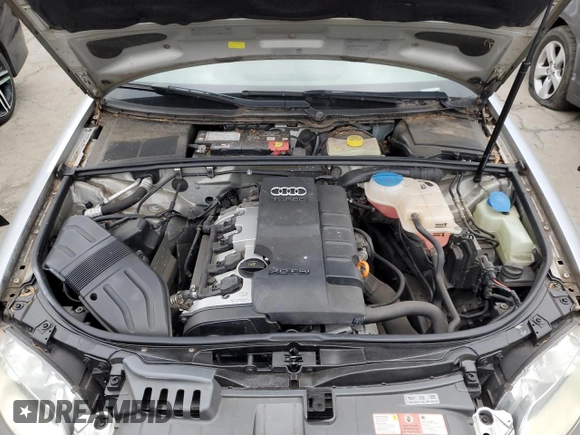 2005 Audi A4 2.0T with VIN WAUDF68E85A439819, listed as a Copart auction lot 81468104 with 87,787 mi miles and Salvage Title. Bid and sale history available at carsss.com. Image 11.