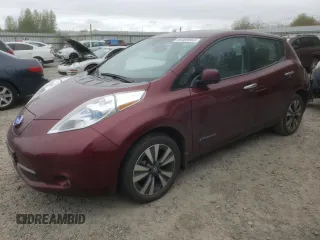 2016 Nissan LEAF S with VIN 1N4BZ0CP8GC314324, listed as a Copart auction lot 50469853 with 28,235 mi miles. Bid and sale history available at carsss.com. Image 1.