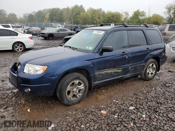 2006 Subaru Forester 2.5 X with VIN JF1SG636X6H700406, listed as a Copart auction lot 72766604 with 143,644 mi miles and Salvage Title. Bid and sale history available at carsss.com. Image 1.